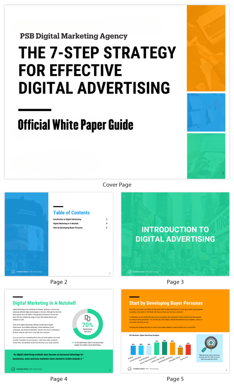PSB Digital Marketing Agency White Paper